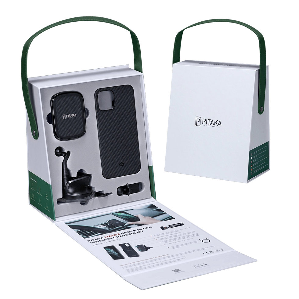 MagEZ Case for iPhone 12 Series & In-Car Wireless Charging Kit